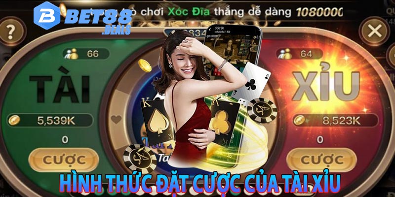 Hình thức đặt cược tài xỉu