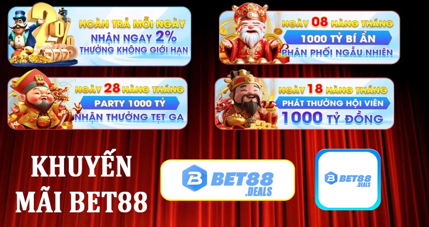 khuyến mãi bet88